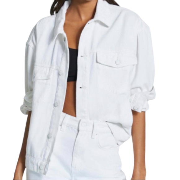 Ksubi Jackets & Blazers - KSUBI | White Denim Jacket L
